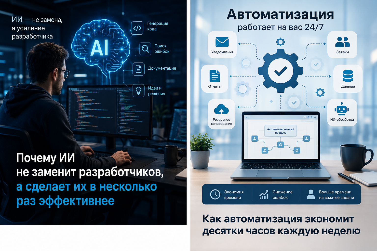 Почему искусственный интеллект не заменит разработчиков, а станет их главным инструментом